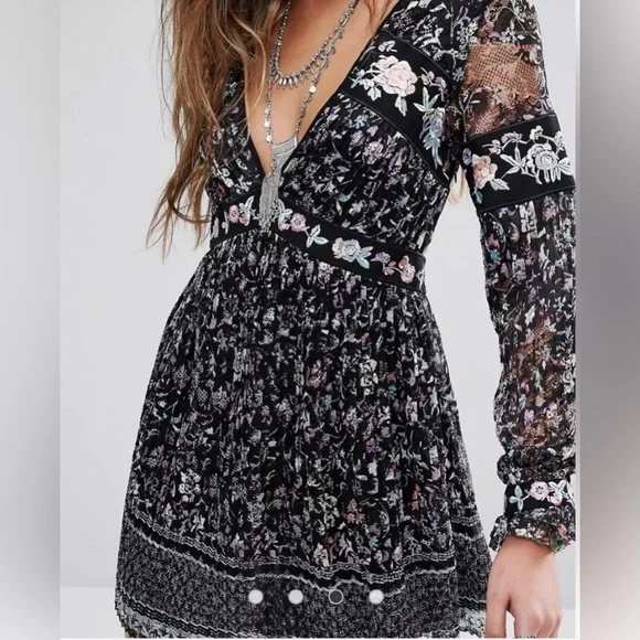Free People Cherry Blossom Dress - Picture 2 of 6